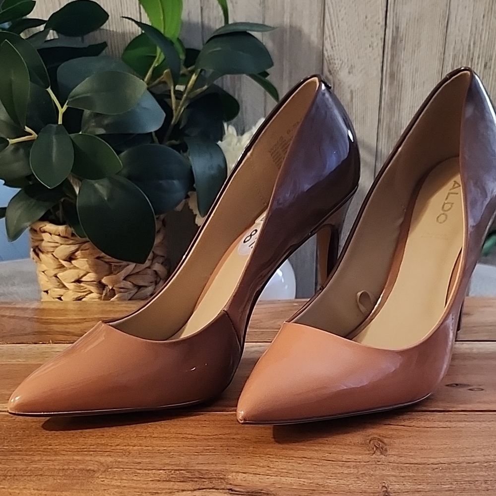 Aldo Brown Heels Classic Stiletto Design